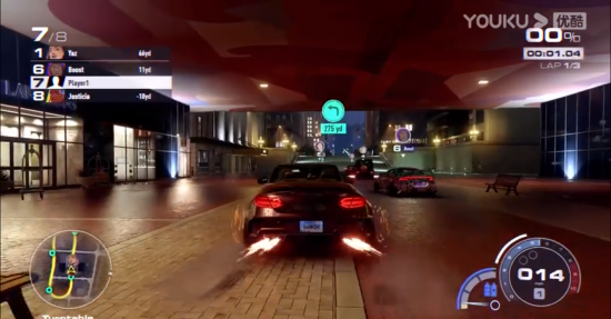 EA发布《极品飞车：不羁》新预告展示夜晚狂飙-游竞网